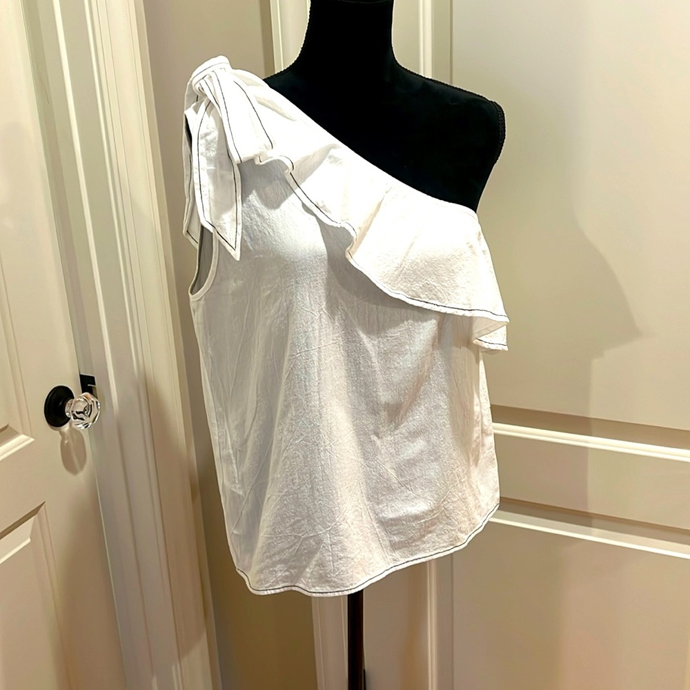 One shoulder tie women’s top